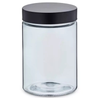Photos - Kitchen Container Kela Ємність для сипучих продуктів  Bera Smoke 1,2 л 11x17 см  10557 (10557)