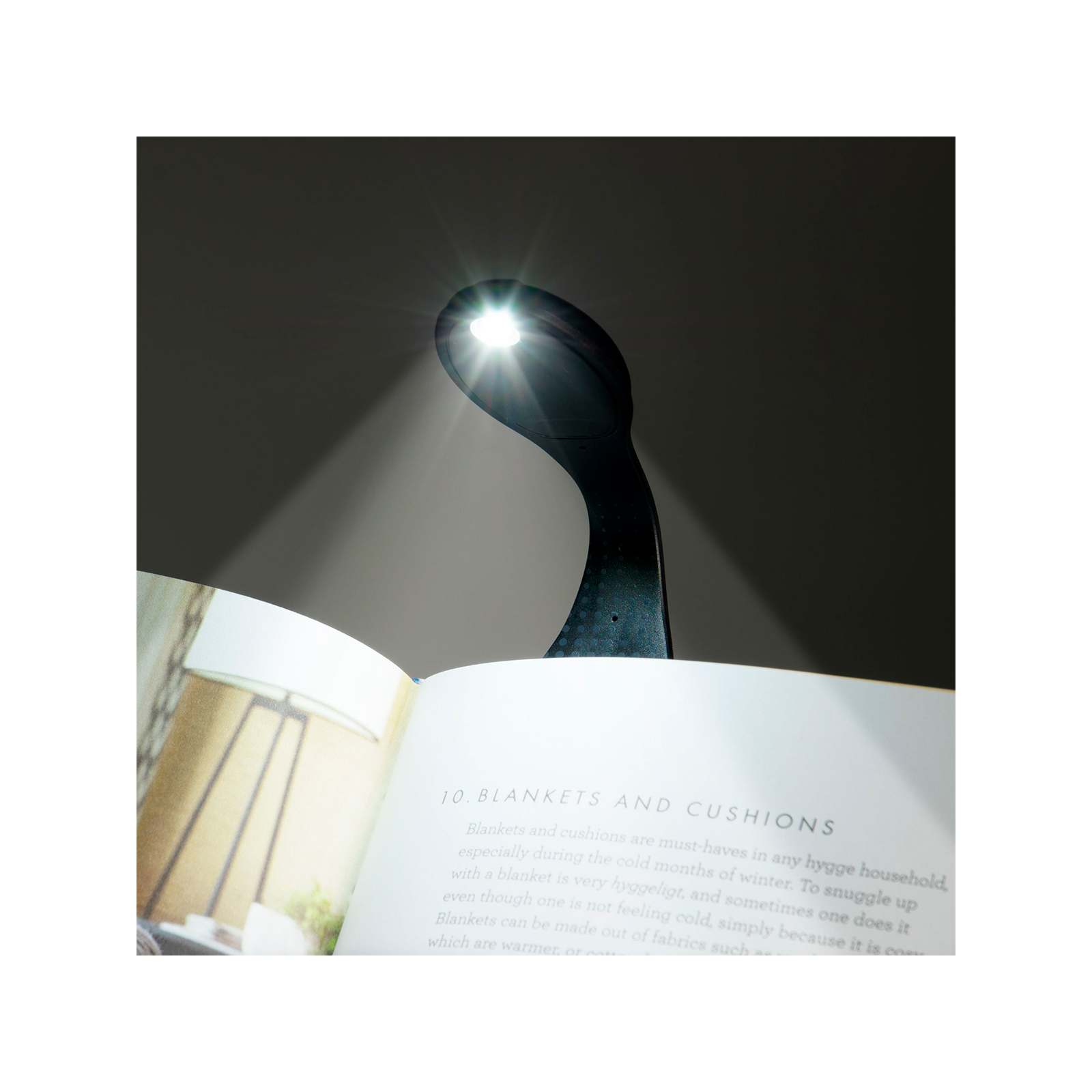 Закладки для книг Flexilight фонарик - Черный стиль (FLBLK) изображение 7