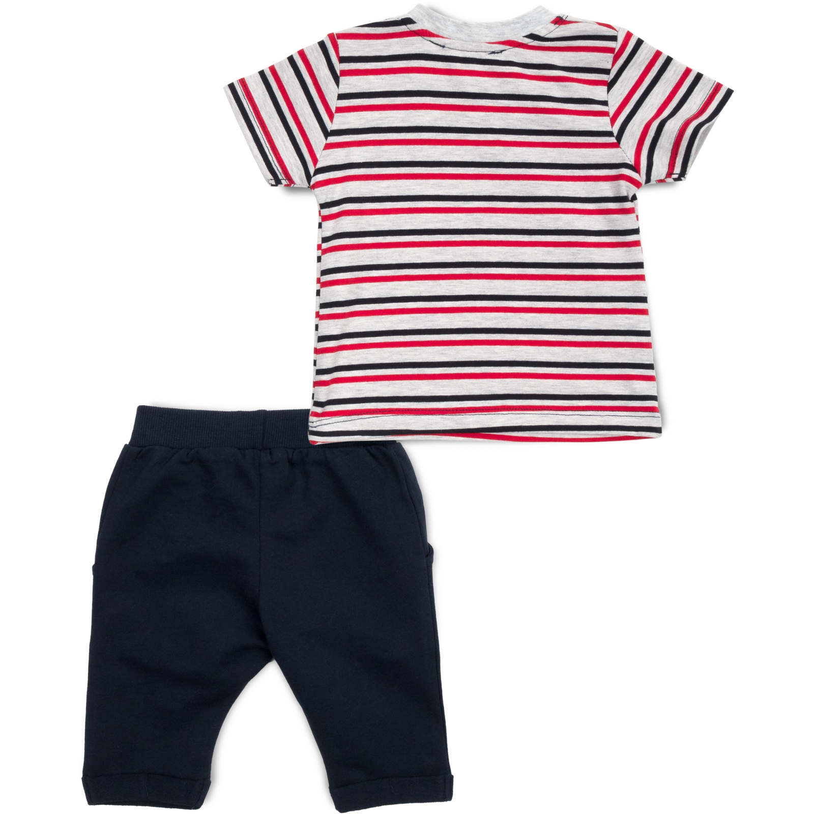 Набор детской одежды Breeze в полосочку (14288-80B-red) изображение 4