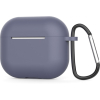 Чохол для навушників BeCover Silicon для Apple AirPods (3nd Gen) Light Purple (707183) зображення 2