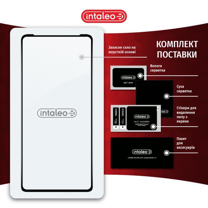Скло захисне Intaleo Full Glue MOTO EDGE 30 Pro 5G (1283126528576) зображення 8