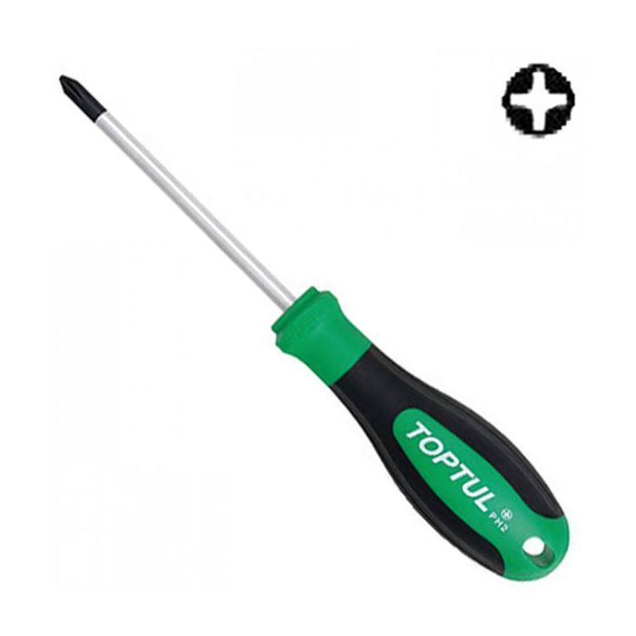 Отвертка Toptul крест PH1x100 Anti-Slip (FBAD0110)