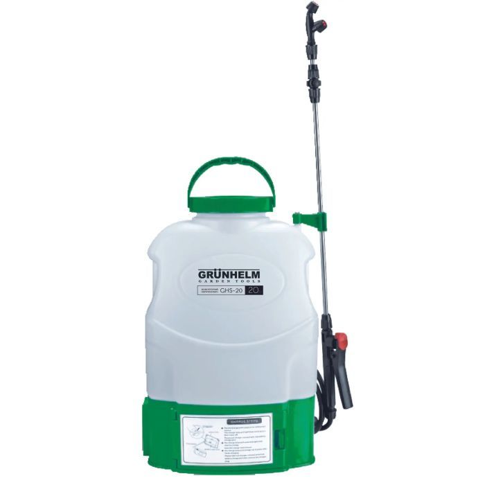 Опрыскиватель Grunhelm GHS -20, (8АН/12V, 2-4бар, 20л) (81440)
