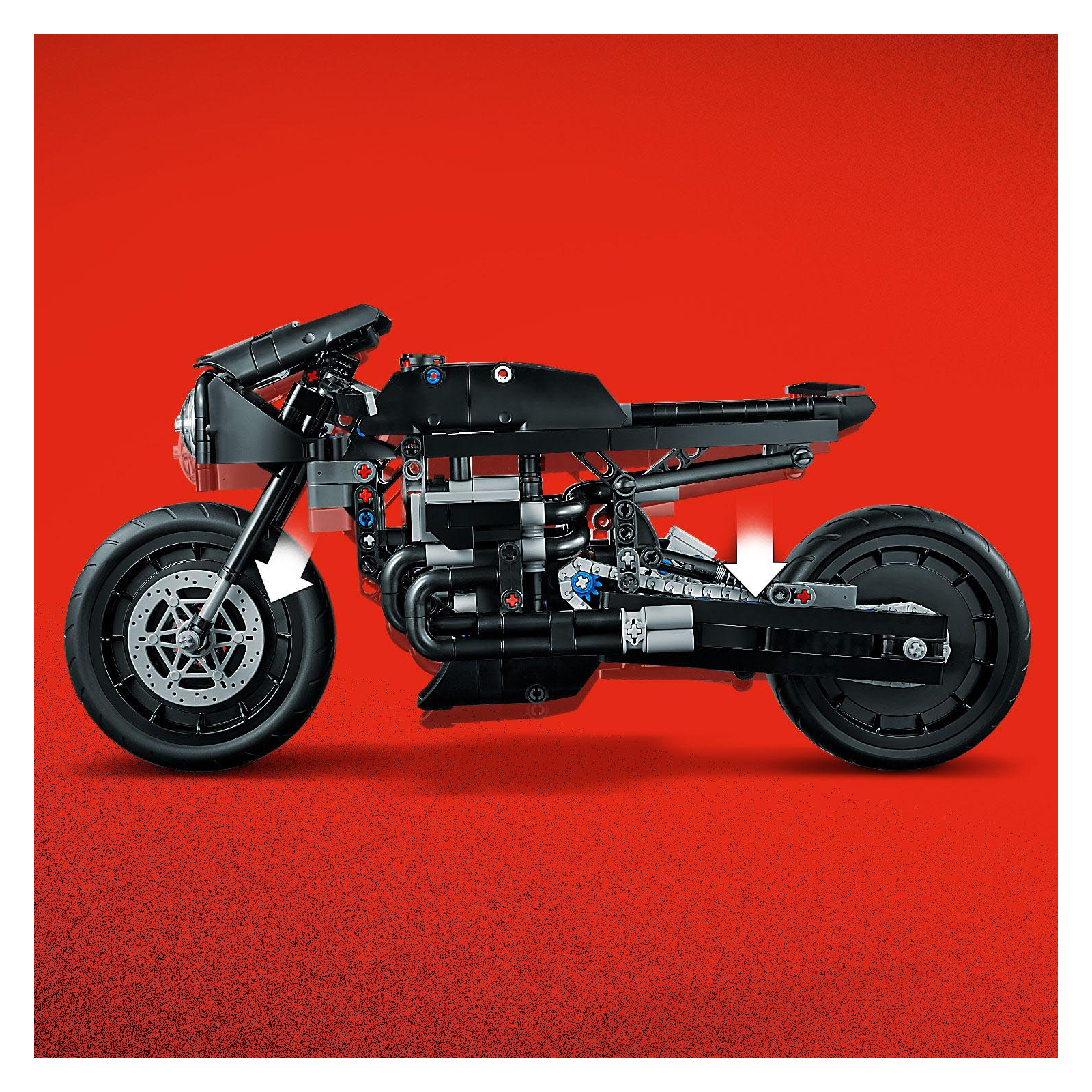 Конструктор LEGO Technic Бетмен: Бетцикл 641 деталь (42155) зображення 4