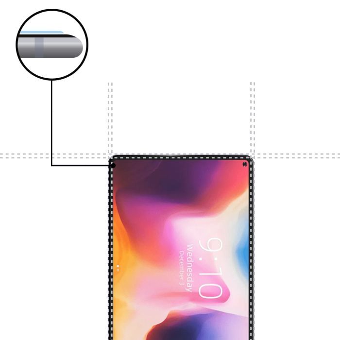 Скло захисне BeCover Chuwi HiPad Pro 10.8" (708803) зображення 4