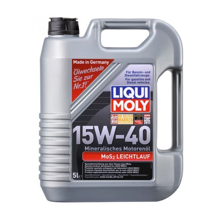 Моторное масло Liqui Moly MoS2 Leichtlauf SAE 15W-40 5л. (2571)