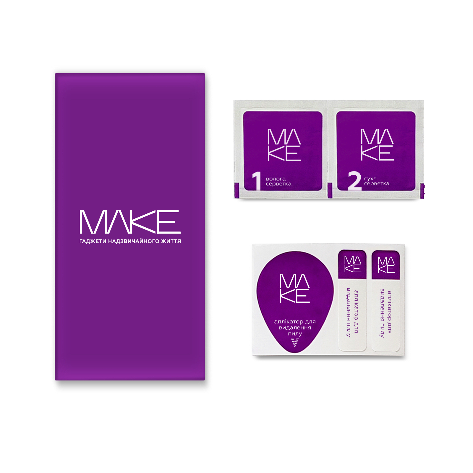 Стекло защитное MAKE Samsung A14 Full Cover Full Glue (MGF-SA14) изображение 2