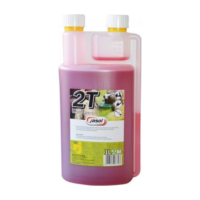 Моторное масло JASOL 2T Stroke OIL Semisynthetic TC RED 1л (2TR1DS)