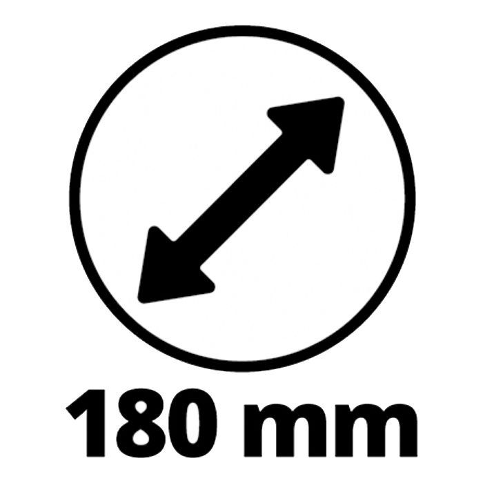 Шліфувальна машина Einhell CE-CP 18/180 Li E (без АКБ та ЗП) (2093320) зображення 12