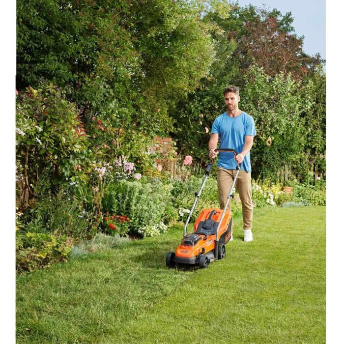 Газонокосилка Black&Decker BCMW3318 18V, 2x2.5Ah, ширина кошения 32 см (BCMW3318L2) изображение 11