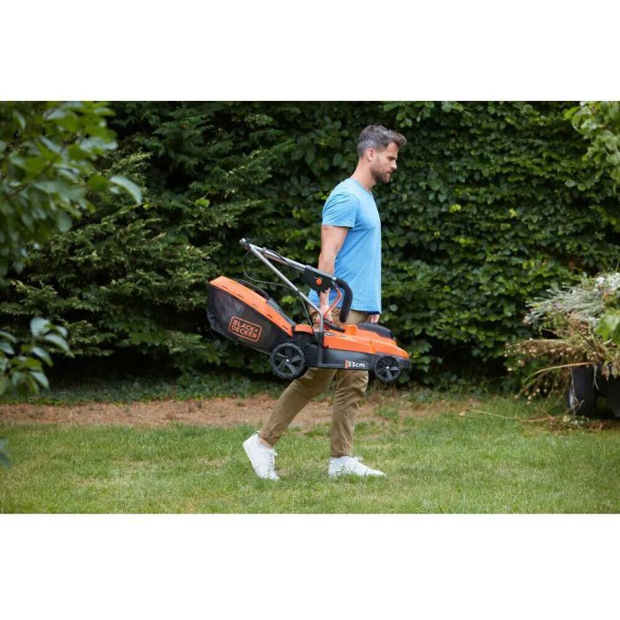 Газонокосилка Black&Decker BCMW3318 18V, 2x2.5Ah, ширина кошения 32 см (BCMW3318L2) изображение 12