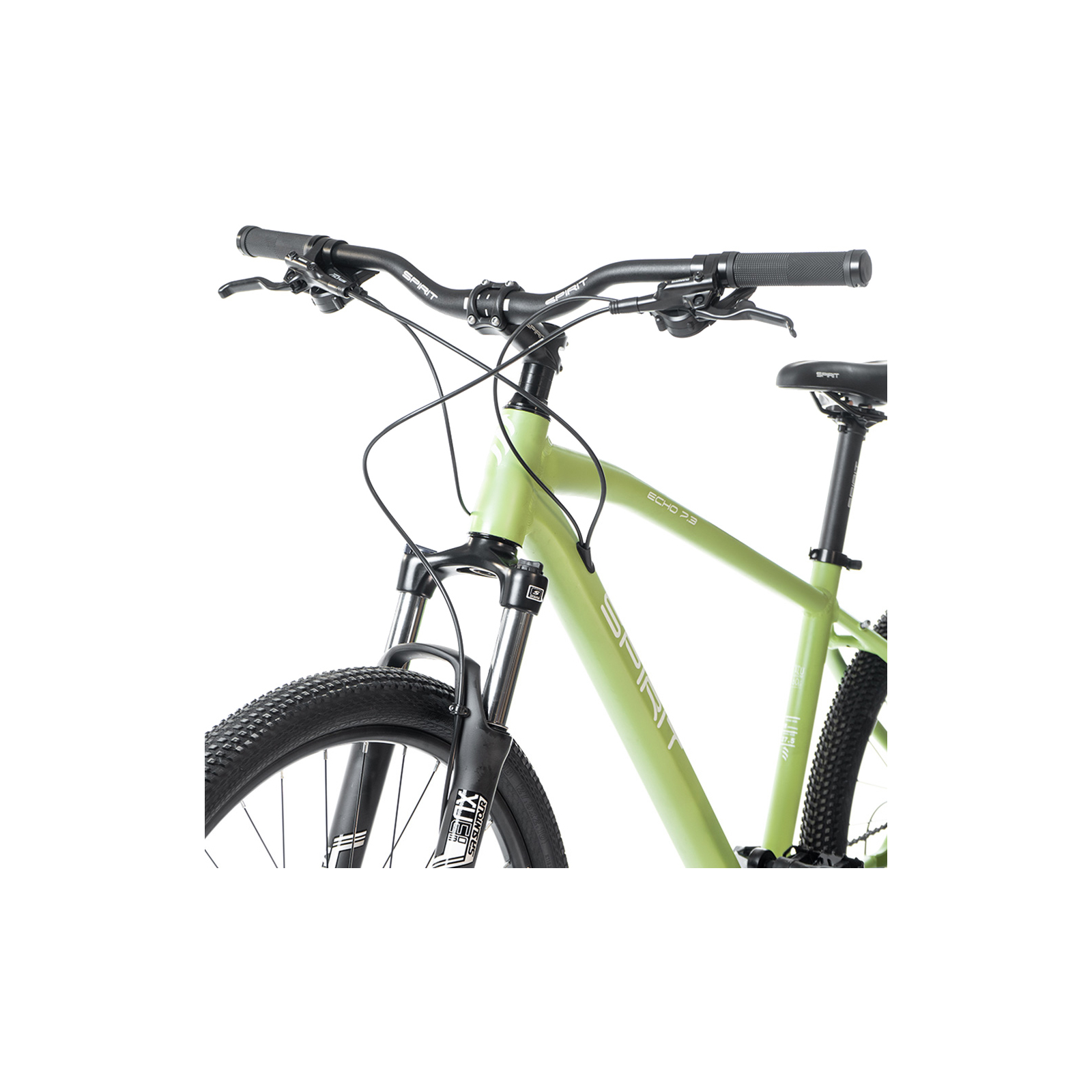 Велосипед Spirit Echo 7.3 27.5" рама S Olive (52027107340) изображение 2