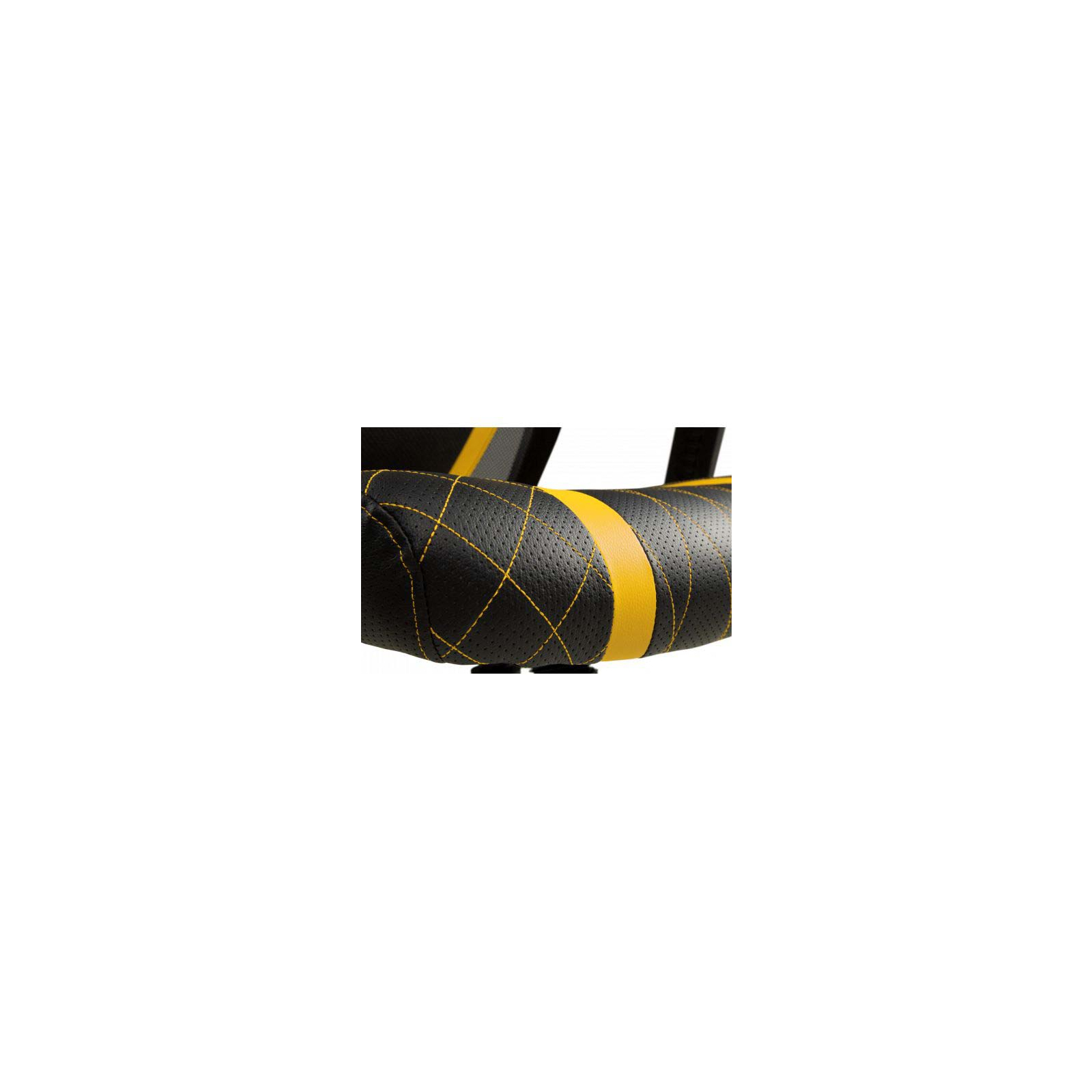 Кресло игровое GT Racer X-6674 Black/Yellow изображение 6