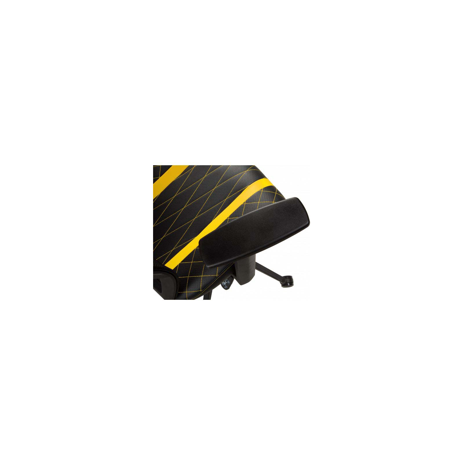 Кресло игровое GT Racer X-6674 Black/Yellow изображение 8
