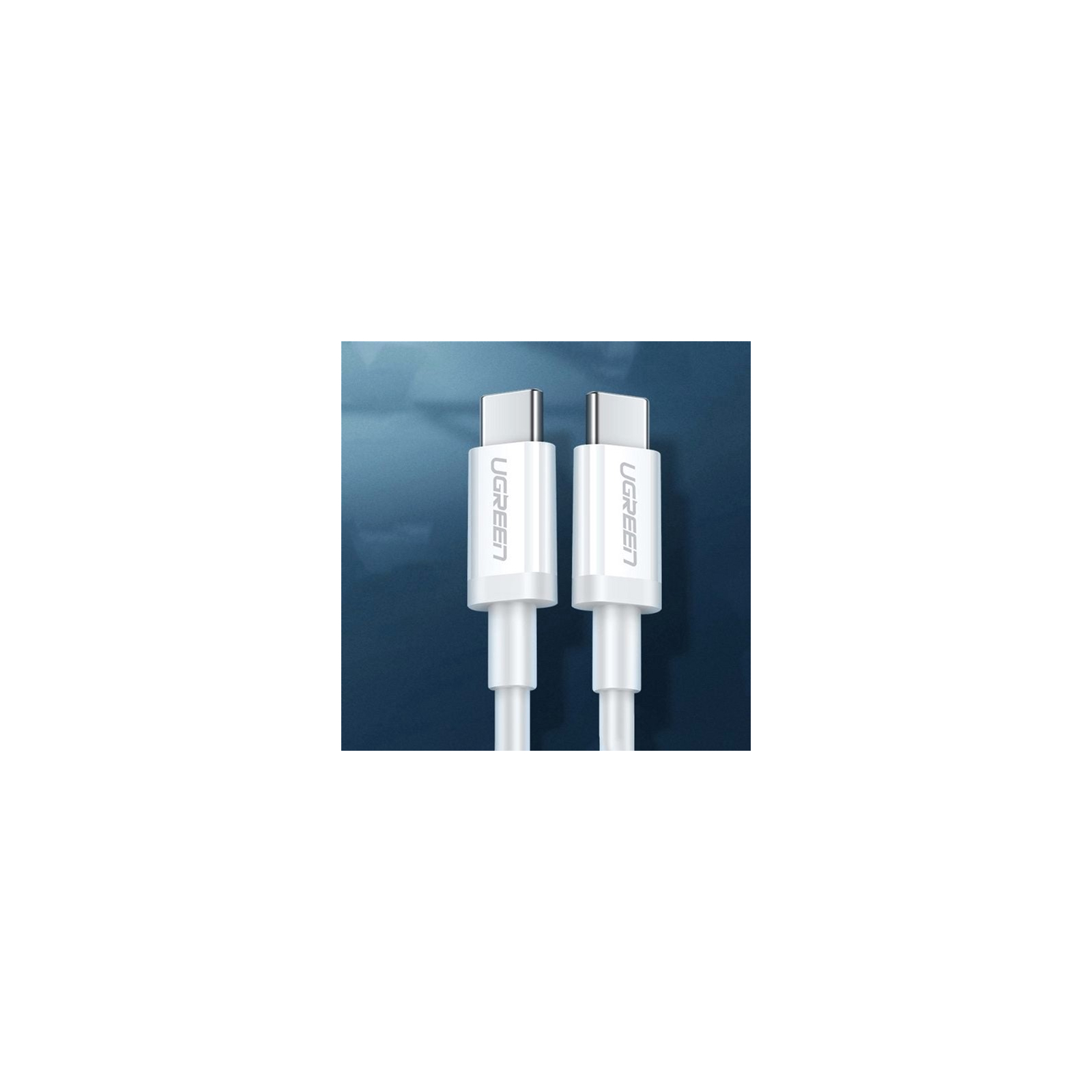 Дата кабель USB-C to USB-C 2.0m 18W US264 White Ugreen (60520) зображення 3