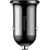 Зарядний пристрій Baseus Grain Pro Car Charger (Dual USB 4.8A ) USB Black (CCALLP-01) зображення 3