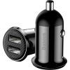 Зарядний пристрій Baseus Grain Pro Car Charger (Dual USB 4.8A ) USB Black (CCALLP-01) зображення 4
