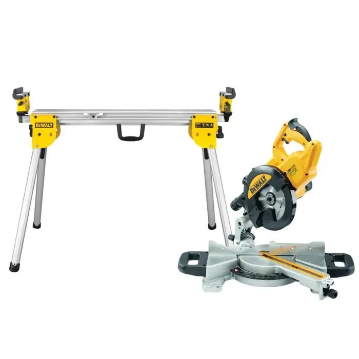 Торцювальна пила DeWALT 1400 Вт, диск 216х30 мм, 4500 об/хв, XPS, вага 11.5 кг (DWS774) зображення 5