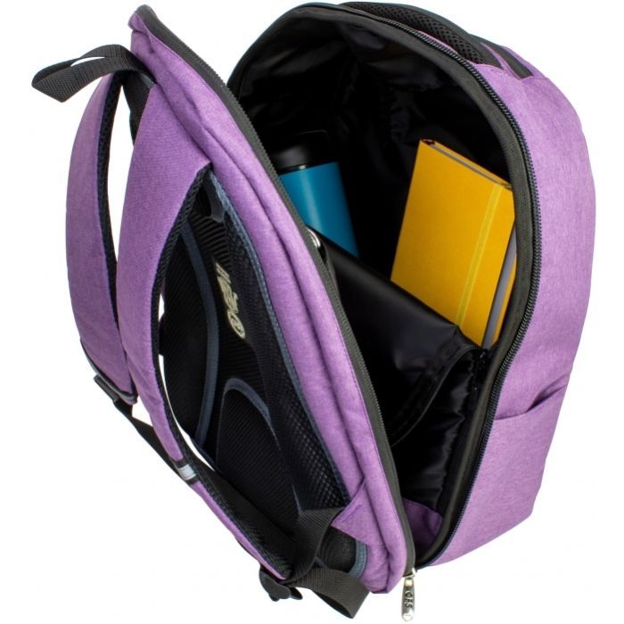 Рюкзак шкільний Cool For School 17.5" Фіолетовий 17 л (CF86762) зображення 7