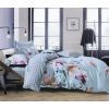 Постільна білизна ШЕМ Royal Satin голуба фіалка полуторний 150 х 215 (1,5 RS_голуба фіалка)