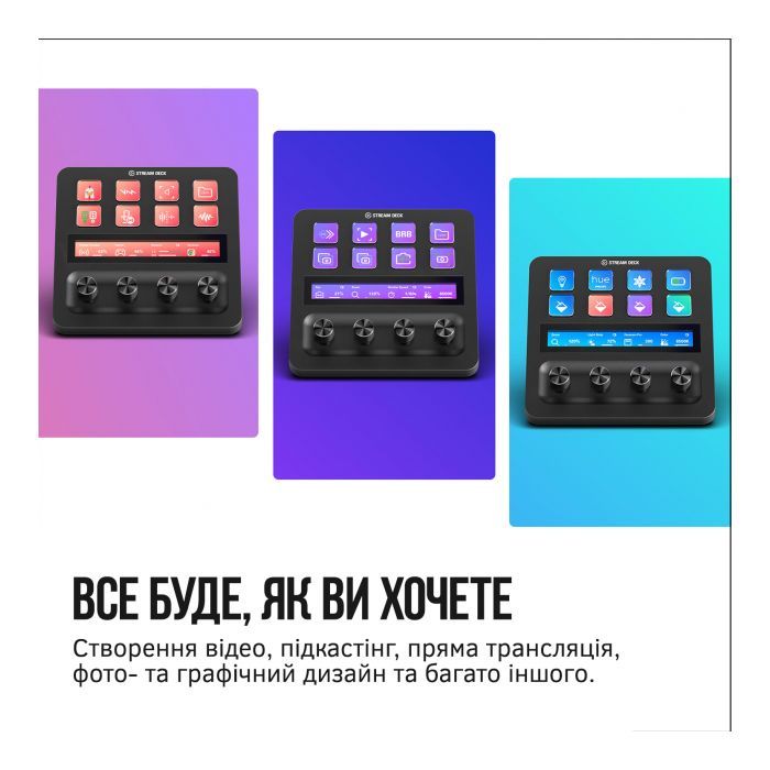 Набір блогера ELGATO Corsair Stream Deck + (10GBD9901) зображення 4
