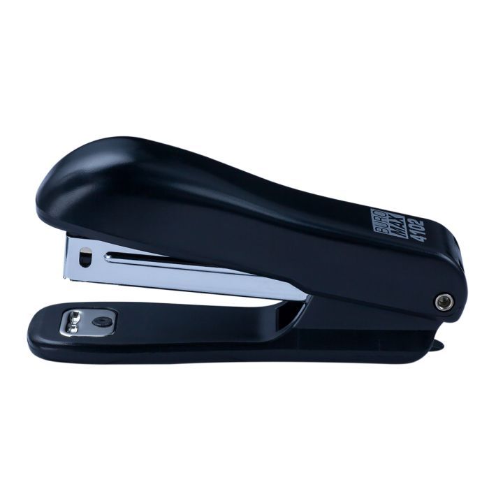 Степлер Buromax JOBMAX №10,10 листов 90x39x24мм, черный (BM.4102-01)