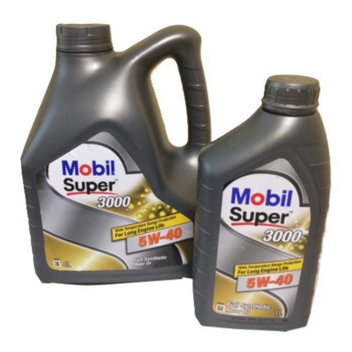 Моторна олива Mobil Super 3000 5w40 4л