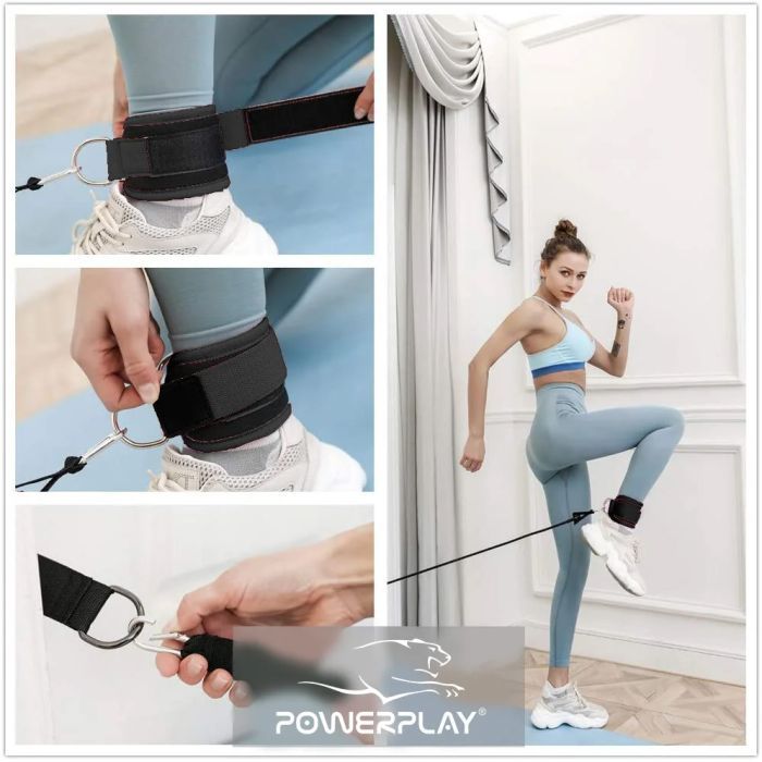 Манжета для тяги PowerPlay 4334 Чорна (PP_4334_Black) изображение 2