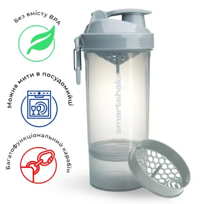 Шейкер спортивный SmartShake Original2GO One 800ml Navy Blue (10581102) изображение 9