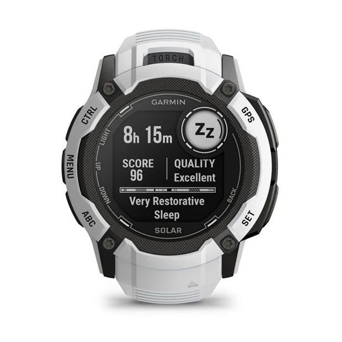 Смарт-годинник Garmin Instinct 2X Solar, Whitestone, GPS (010-02805-04) зображення 10