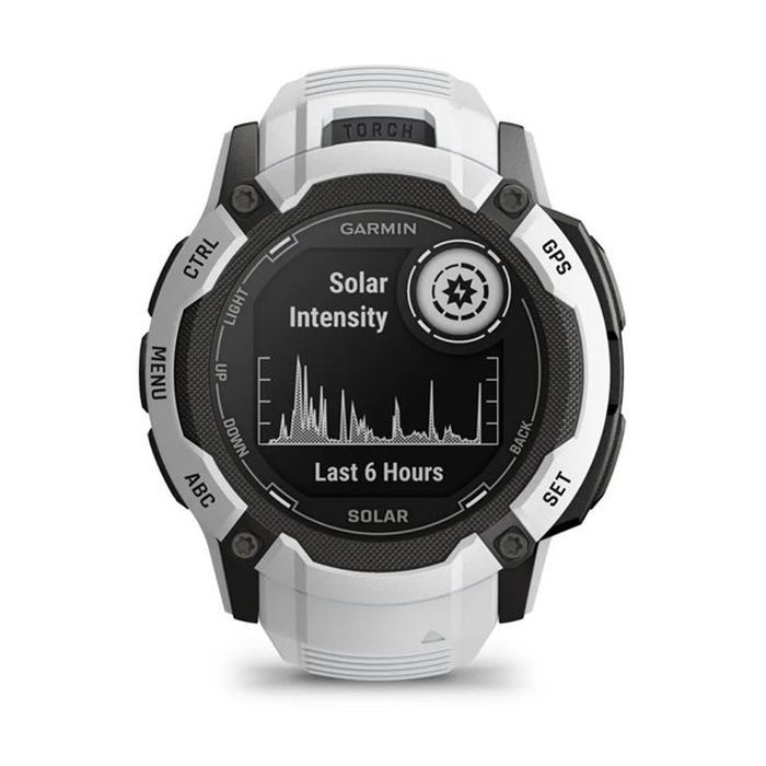 Смарт-годинник Garmin Instinct 2X Solar, Whitestone, GPS (010-02805-04) зображення 2