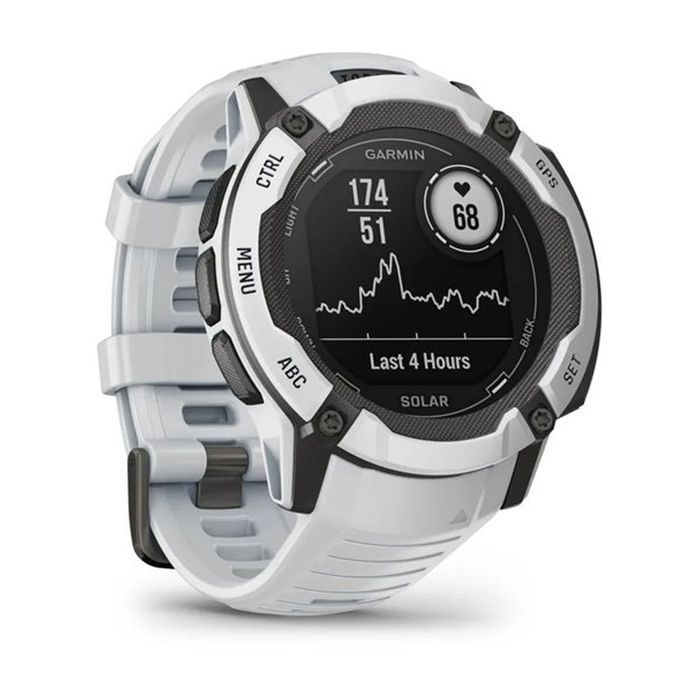 Смарт-годинник Garmin Instinct 2X Solar, Whitestone, GPS (010-02805-04) зображення 3