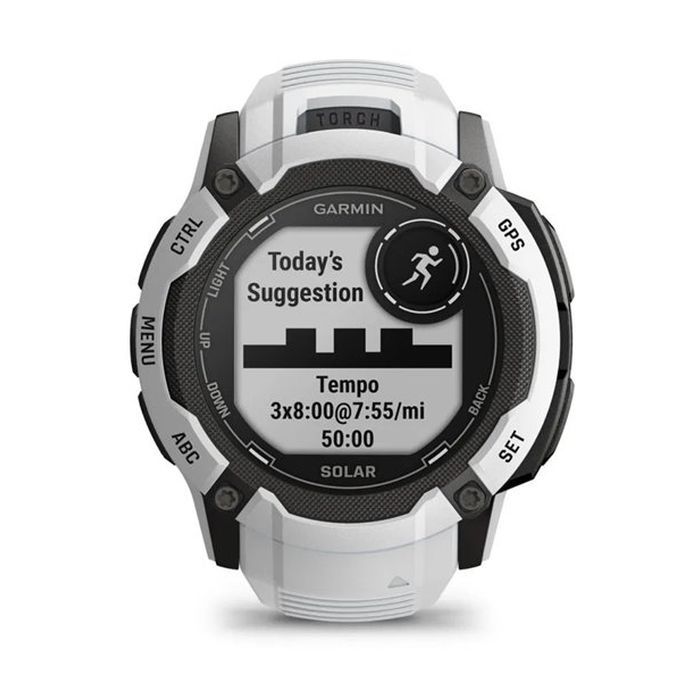 Смарт-годинник Garmin Instinct 2X Solar, Whitestone, GPS (010-02805-04) зображення 8