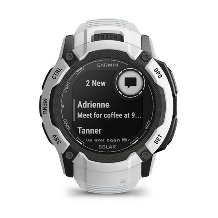 Смарт-годинник Garmin Instinct 2X Solar, Whitestone, GPS (010-02805-04) зображення 9