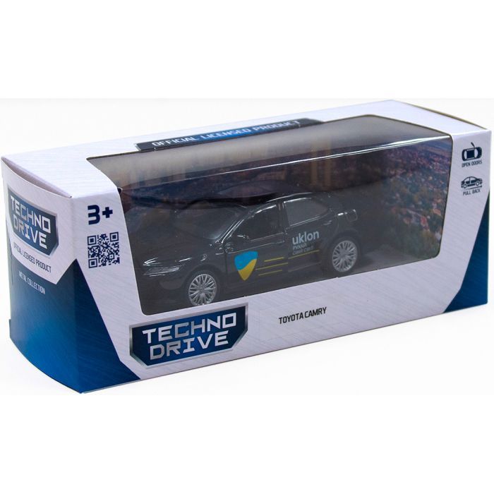 Машина TechnoDrive Toyota Camry Uklon (черный) (250292) изображение 10