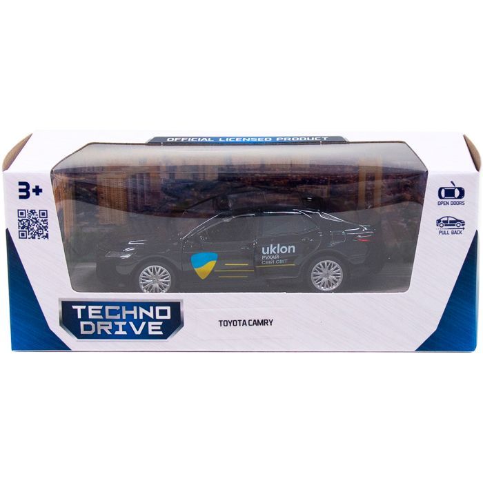 Машина TechnoDrive Toyota Camry Uklon (черный) (250292) изображение 11