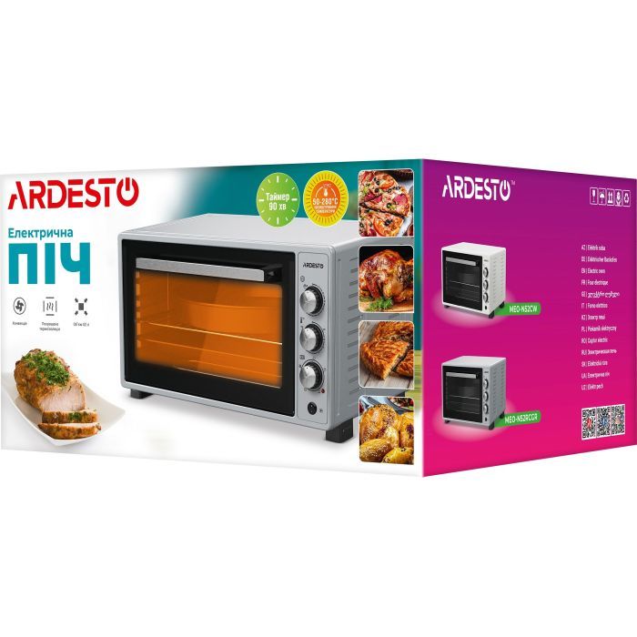 Электропечь Ardesto MEO-N52RCGR изображение 10