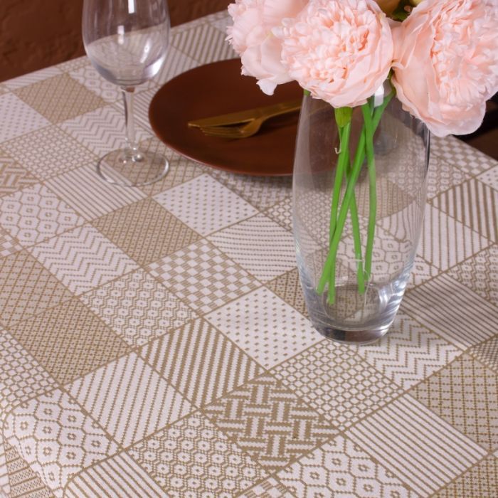 Скатертина MirSon Жакард №301 Jacquard Olive 140x260 см (2200006739166) зображення 2