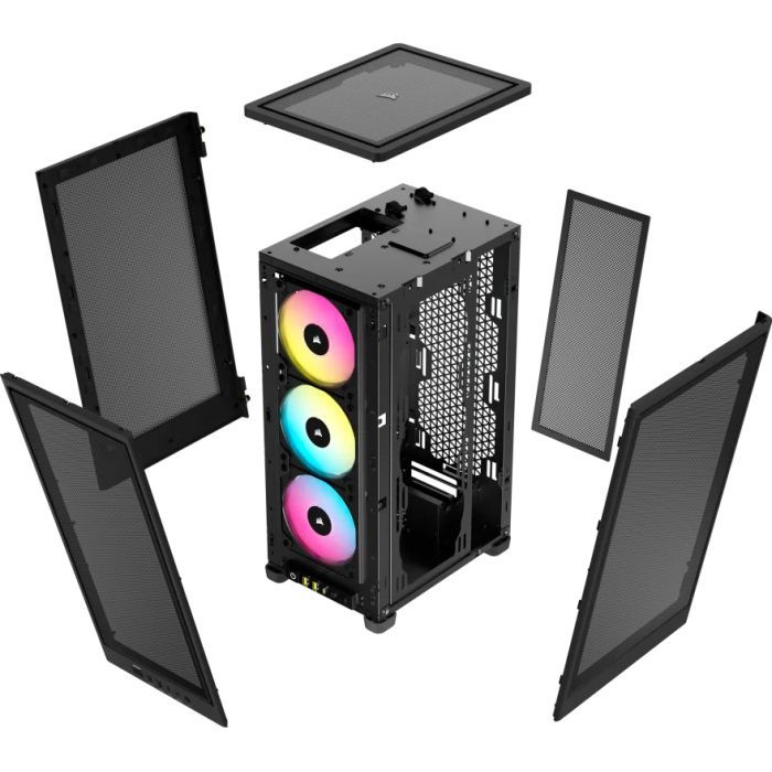 Корпус Corsair iCUE 2000D RGB AIRFLOW Black (CC-9011246-WW) изображение 10