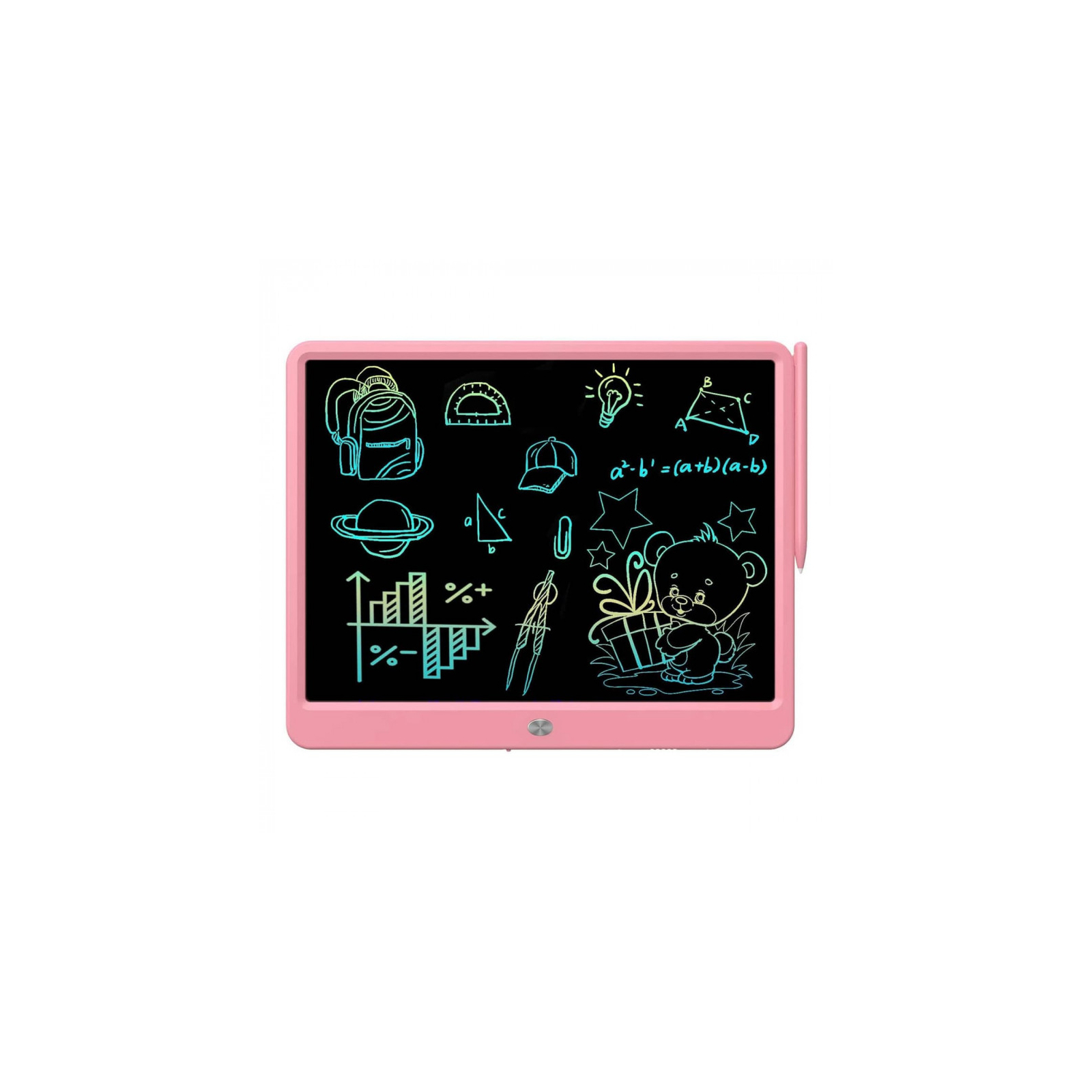 Планшет для рисования Lunatik с LCD экраном 15" Розовый (LN15M-DP) (1136797)