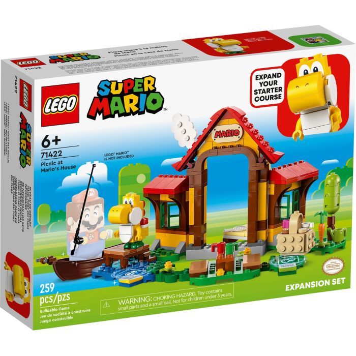 Конструктор LEGO Super Mario Пикник в доме Марио. Дополнительный набор (71422)
