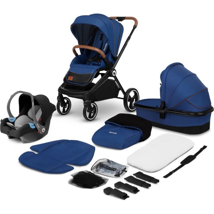 Коляска Lionelo 3 в 1 Mika Blue Navy (LO-MIKA 3IN1 BLUE NAVY) зображення 12