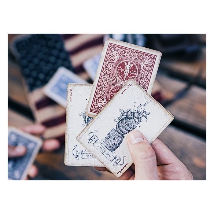 Гральні карти Ellusionist Vintage 1900 (red) (54822) зображення 2