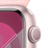 Смарт-годинник Apple Watch Series 9 GPS 45mm Pink Aluminium Case with Light Pink Sport Loop (MR9J3QP/A) зображення 3