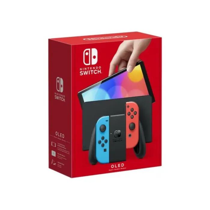 Ігрова консоль Nintendo Switch OLED (червоний та синій) (045496453442) зображення 5