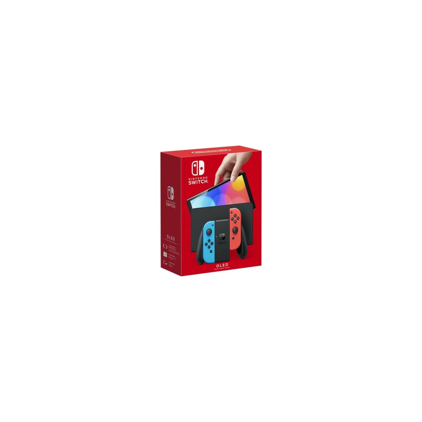 Ігрова консоль Nintendo Switch OLED (червоний та синій) (045496453442) зображення 5