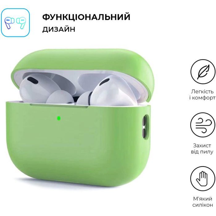Чехол для наушников Armorstandart Silicone Case для Apple Airpods Pro 2 Red (ARM64541) изображение 2