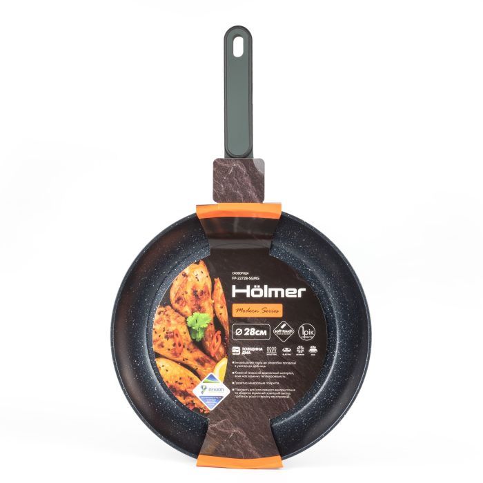 Сковорода Hölmer Modern кована 22 см (FP-22722-SGMG Modern) зображення 6