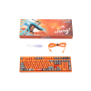 Клавіатура Akko 3108 Naruto 108Key CS Pink V2 USB UA No LED Orange (6925758683456) зображення 2