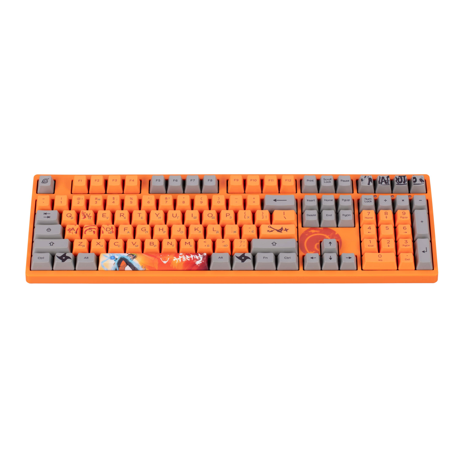 Клавіатура Akko 3108 Naruto 108Key CS Pink V2 USB UA No LED Orange (6925758683456) зображення 4